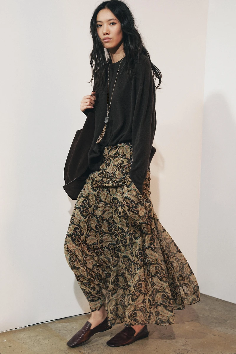 JUPE LONGUE PAISLEY ZW COLLECTION