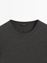 100% cotton long sleeve T-shirt