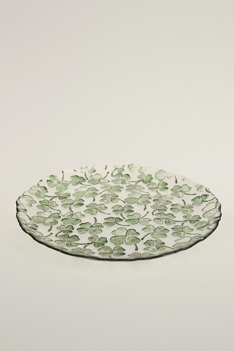 ASSIETTE DE PRÉSENTATION TRÈFLES