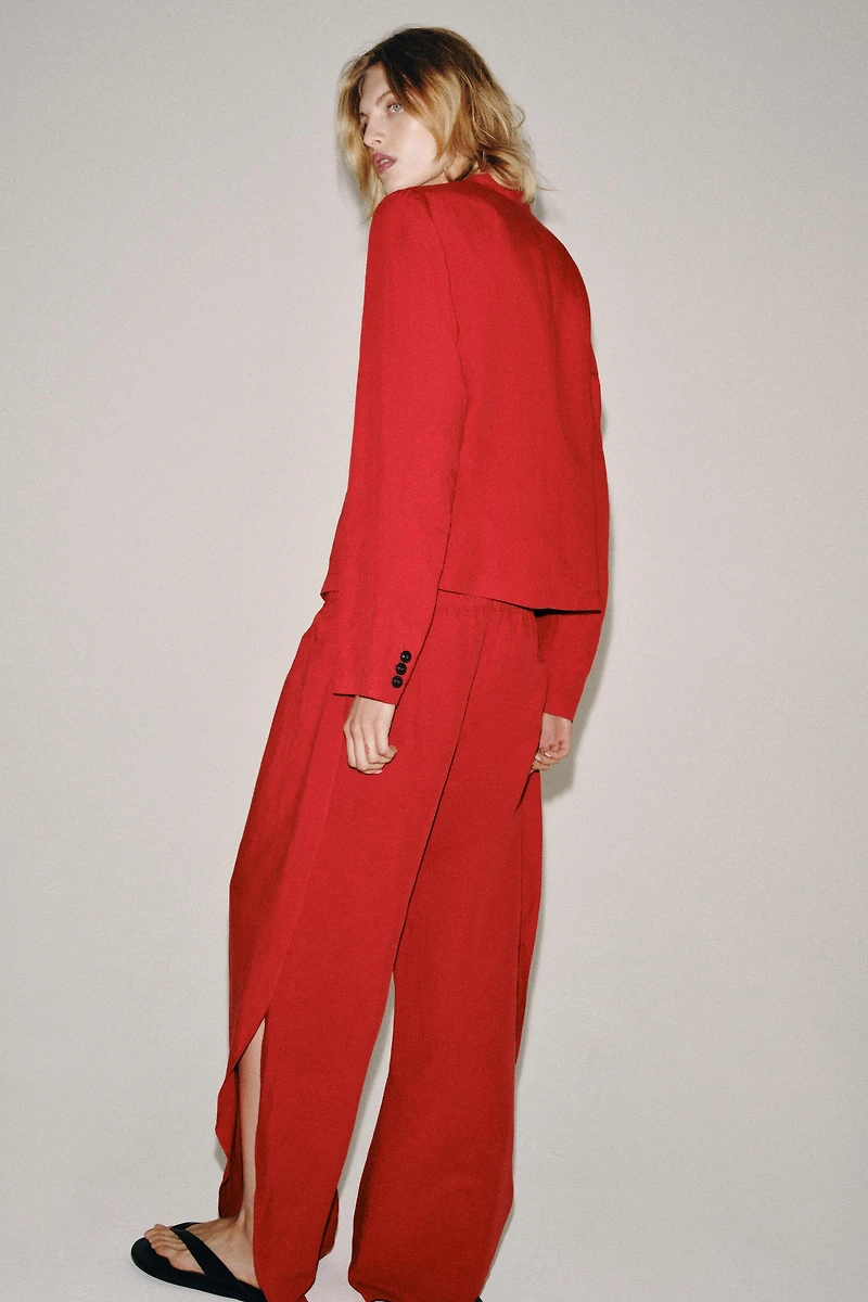 ZW COLLECTION VENTED TROUSERS