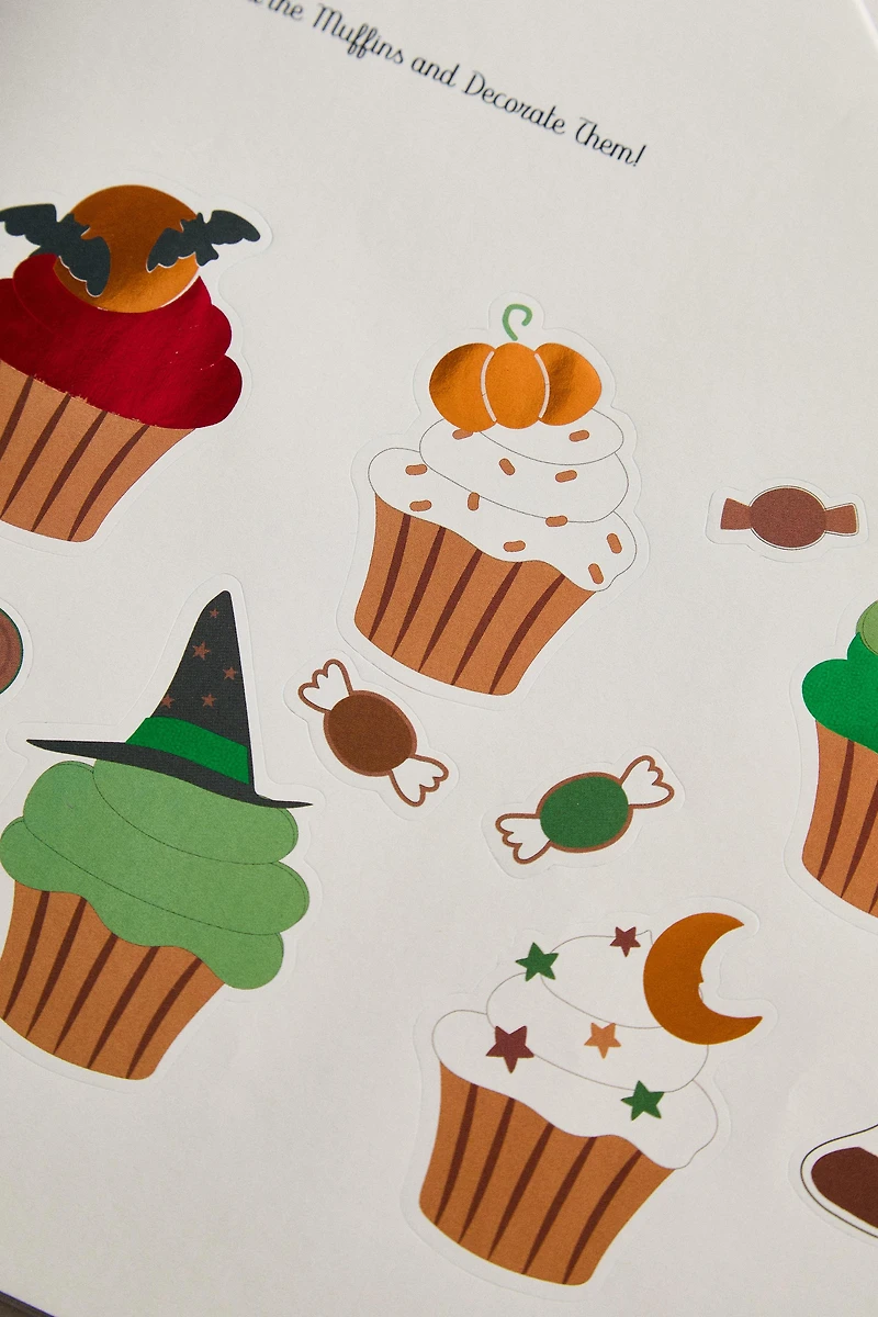CAHIER AUTOCOLLANTS ET ACTIVITÉS HALLOWEEN