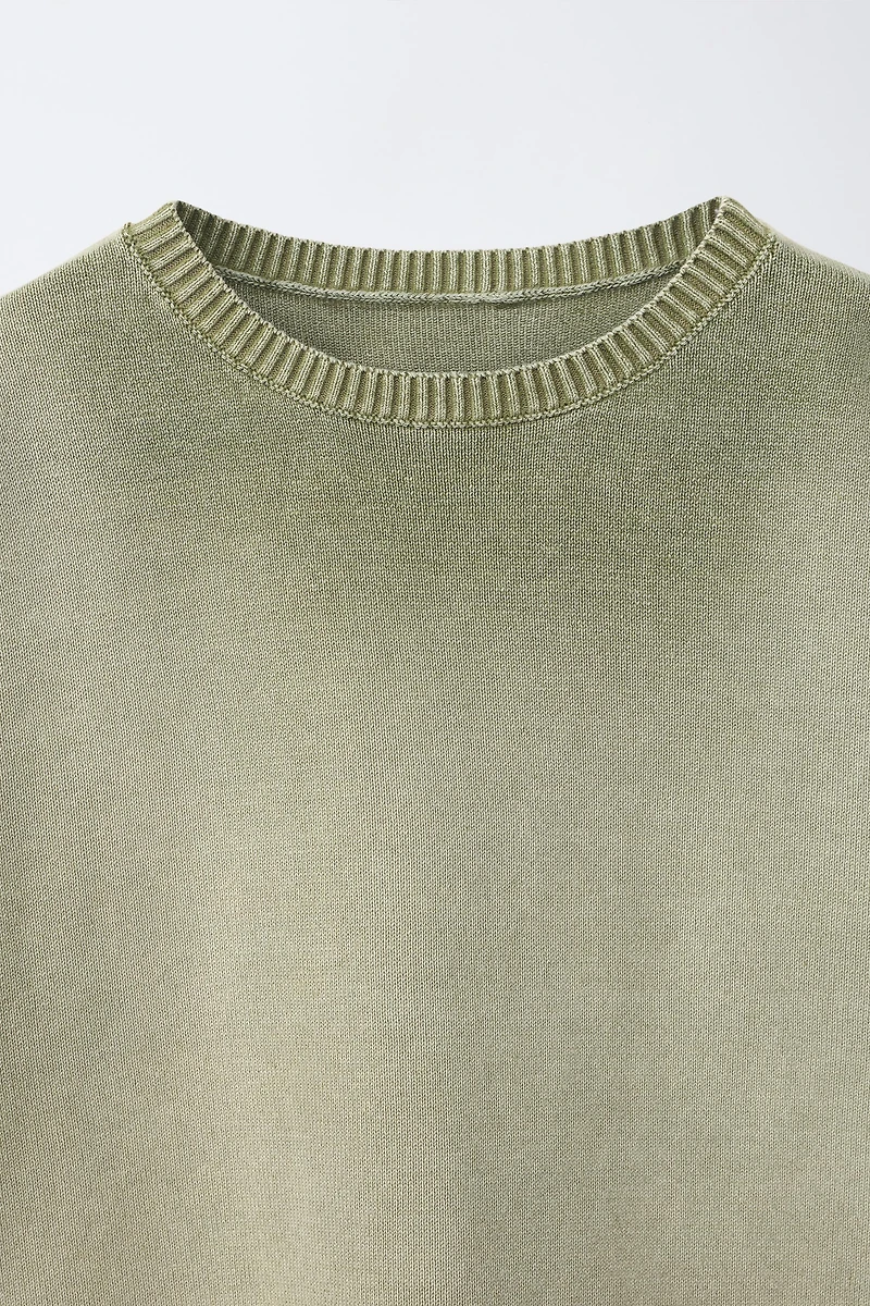 WASHED EFFECT T-SHIRT