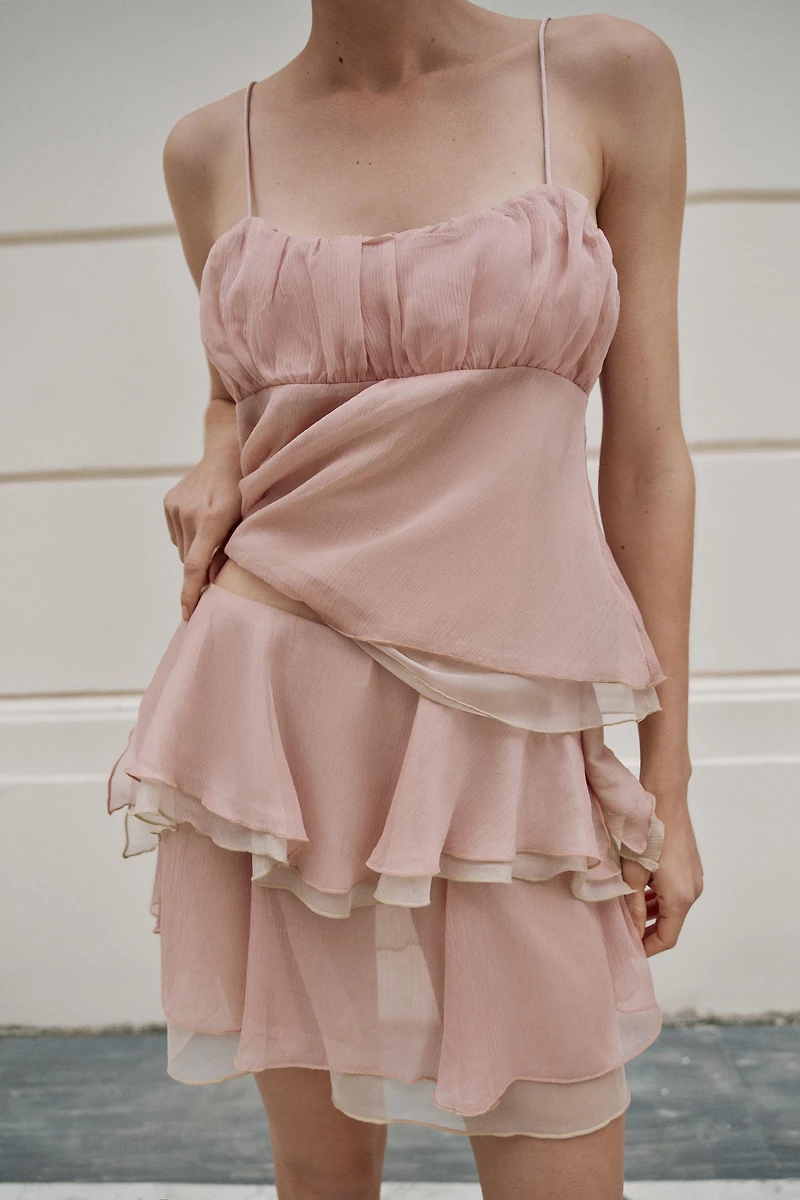 RUCHED CAMISOLE TOP