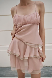 RUCHED CAMISOLE TOP