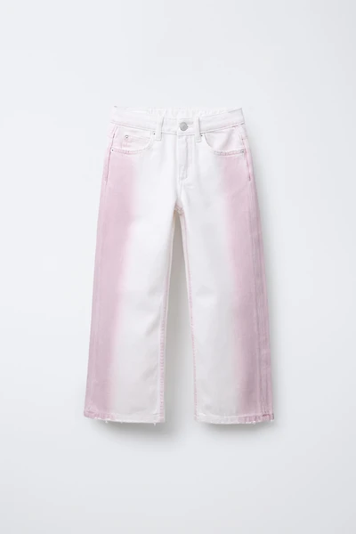 JEAN WIDE LEG TIE DYE