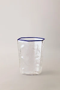 HEXAGONAL BOROSILICATE GLASS TUMBLER