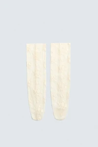 FLORAL LACE SOCKS HARRY LAMBERT FOR ZARA X DISNEY