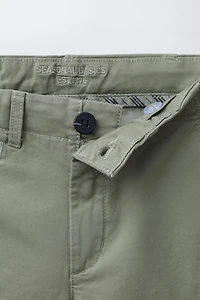 SHORT CHINO SLIM BASIQUE