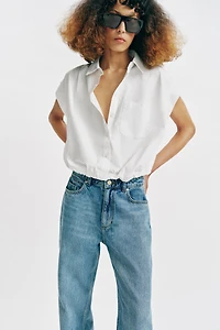CHEMISE COURTE À CARREAUX VICHY