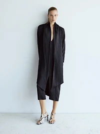 Sandales talon imprimé asymétrique