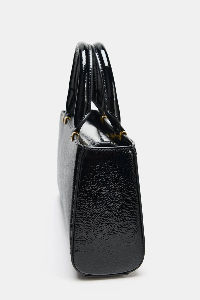 TEXTURED TOTE BAG