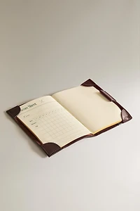 GOLF LEATHER NOTEBOOK COVER