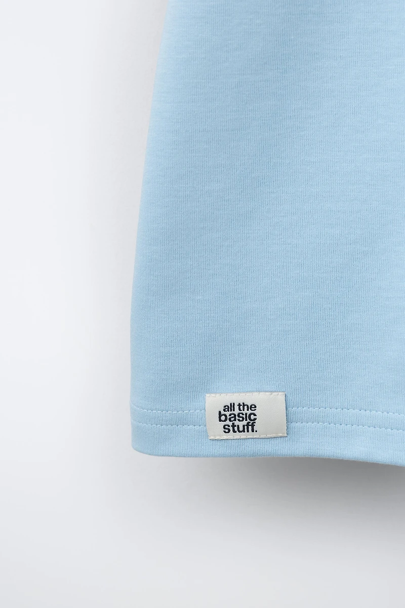 INTERLOCK PLAIN T-SHIRT