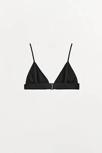 VISCOSE BRALETTE WITH METAL DETAIL