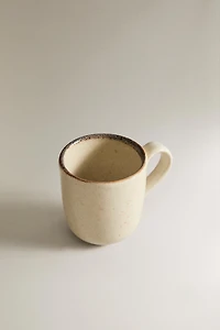 STONEWARE COFFEE CUP