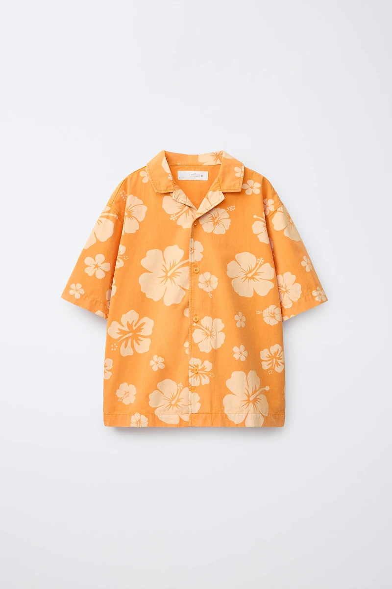 FLORAL PRINT SHIRT