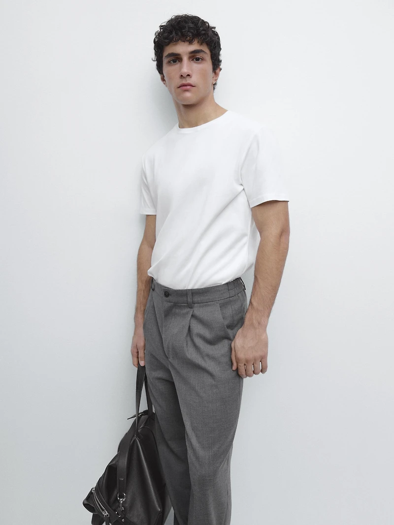 T-shirt 100 % coton mercerisé
