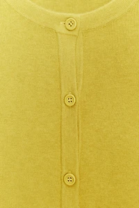 BASIC KNIT BUTTON CARDIGAN