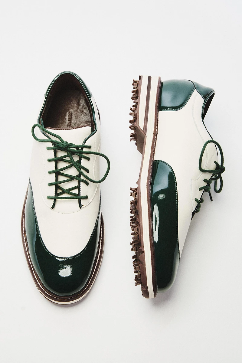 LEATHER GOLF SHOES