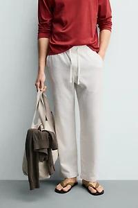PANTALON RELAXED FIT STRUCTURÉ