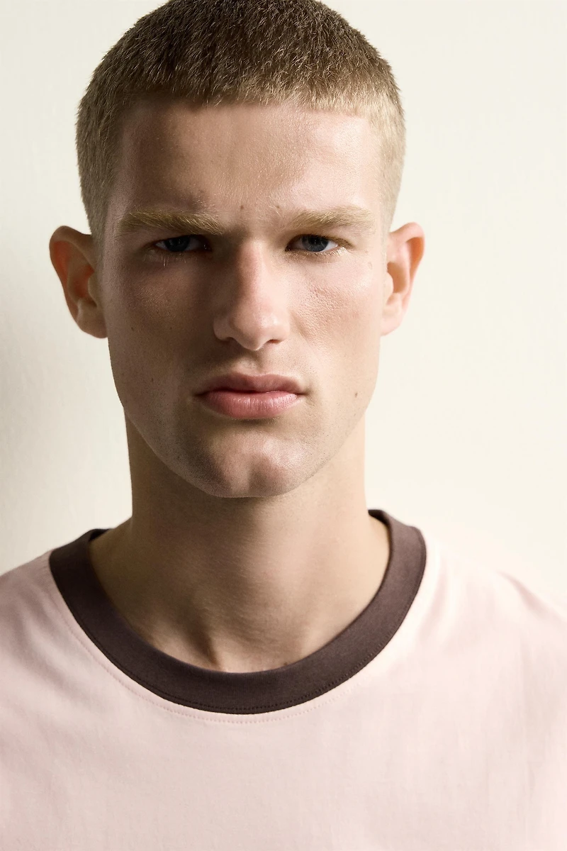 T-SHIRT REGULAR FIT COLOR BLOCK