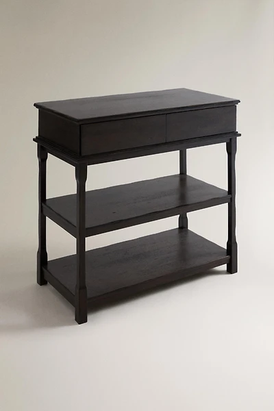 WOODEN STORAGE UNIT