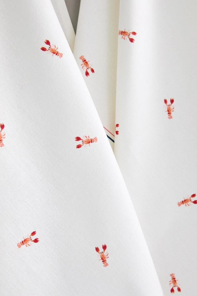 SET OF LOBSTER COTTON KITCHEN TOWELS (SET OF 2)