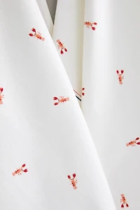 SET OF LOBSTER COTTON KITCHEN TOWELS (SET OF 2)