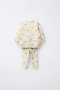 PEARS SWEATSHIRT AND LEGGINGS SET