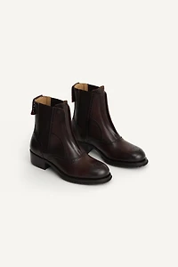 BOTTINES CHELSEA EN CUIR ÉDITION LIMITÉE