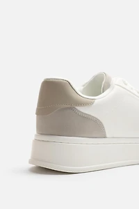 HEEL DETAIL SNEAKERS