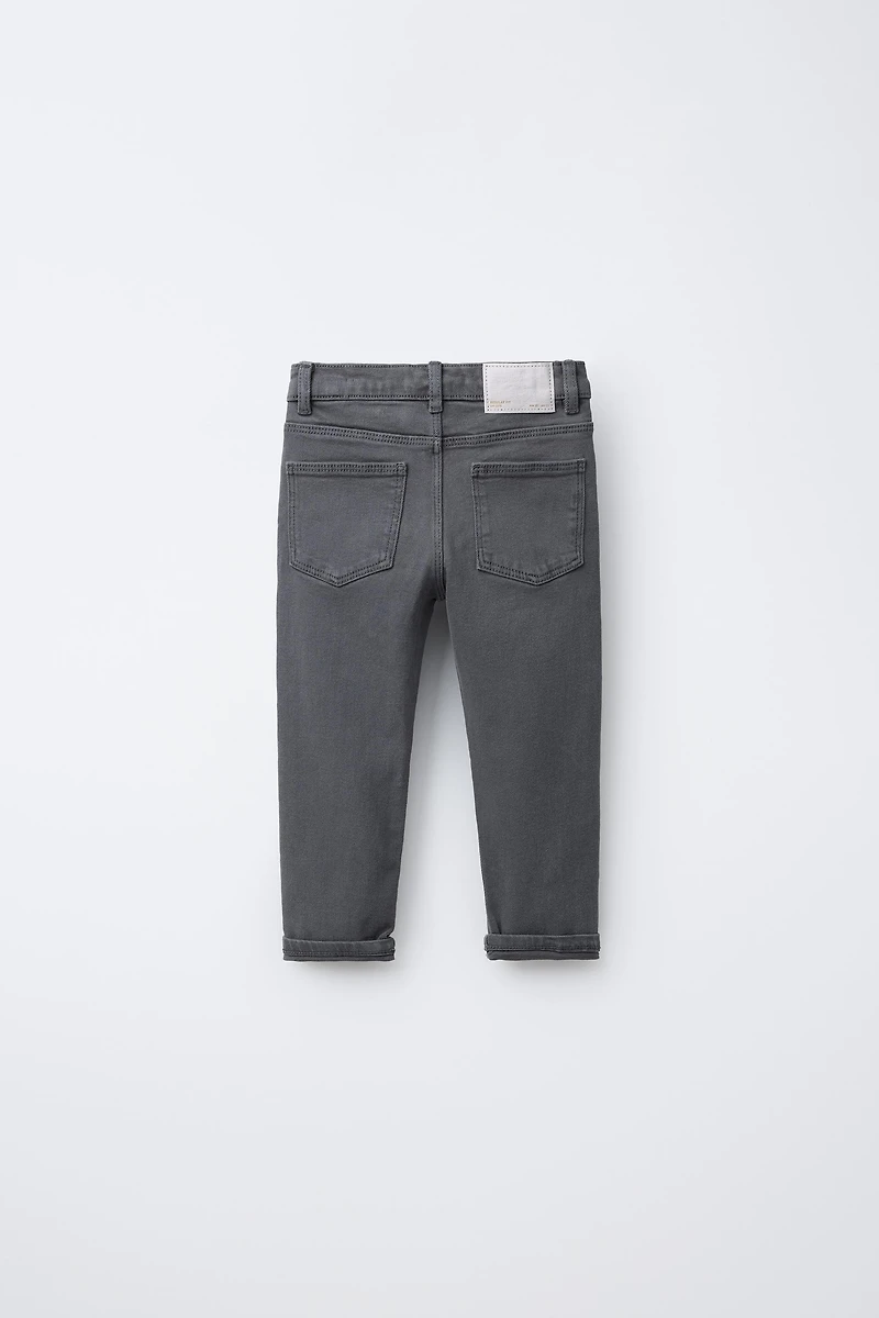 STRAIGHT TWILL PANTS