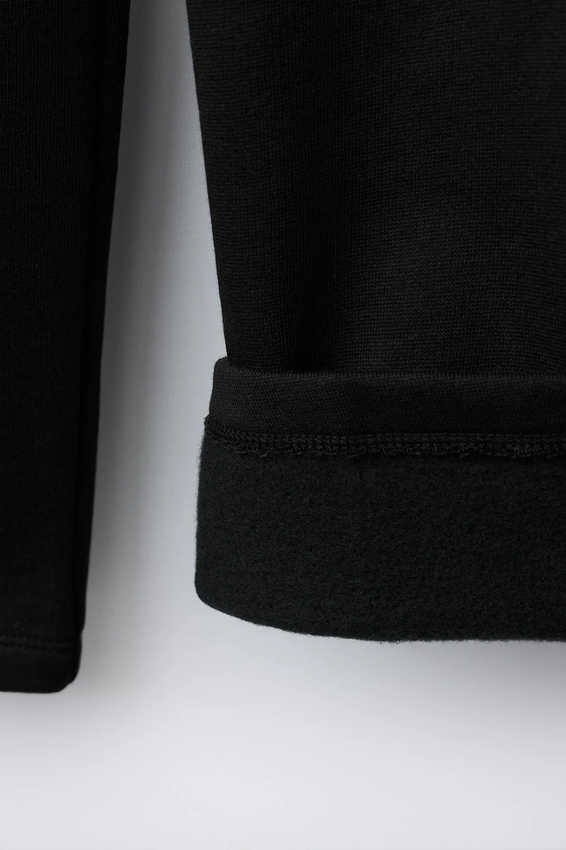 PRINTED WIDE LEG PANTS