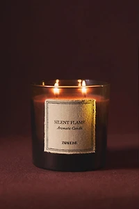 (350 G) SILENT FLAME SCENTED CANDLE