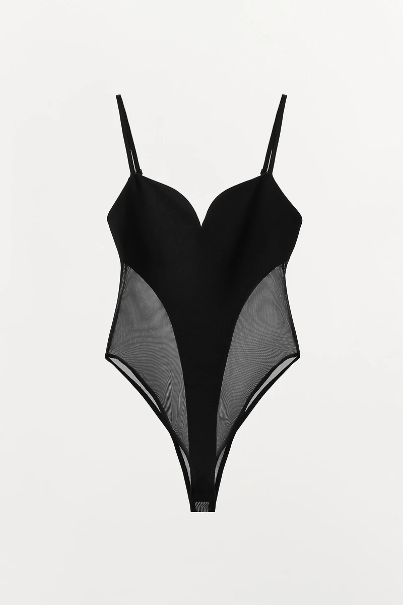 COMBINED STRAP BODYSUIT