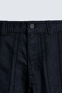 JACQUARD STRIPED PANTS