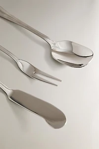 6-PIECE SILVER DESSERT CUTLERY SET