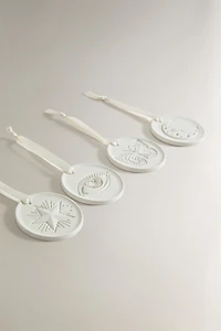 MARISA BERENSON DECORATIVE CERAMIC PACK (PACK OF 4)