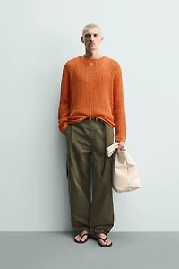 WASHED TEXTURED JUMPER