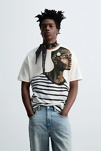 PRINTED EMBROIDERY T-SHIRT © OTIS KWAME KYE QUAICOE