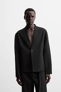 COTTON-LINEN SUIT BLAZER