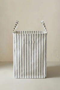 PANIER À LINGE À RAYURES