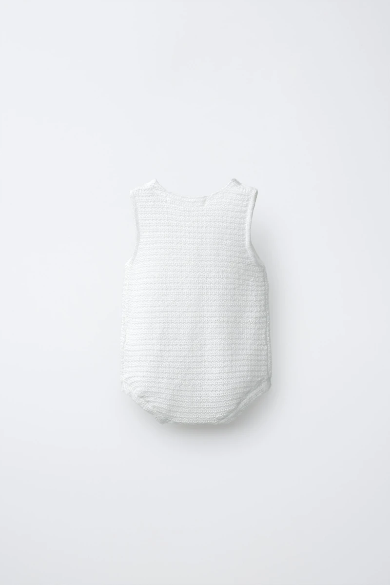 BODY EN MAILLE BRODÉ GLACES