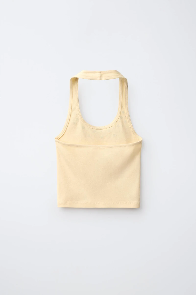 STAR HALTER TOP