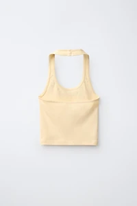 STAR HALTER TOP