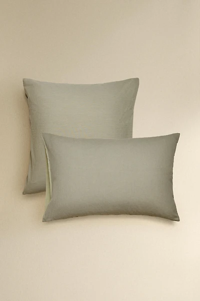 STRIPED SEERSUCKER PILLOWCASE
