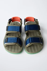 COLOR TECHNICAL SANDALS