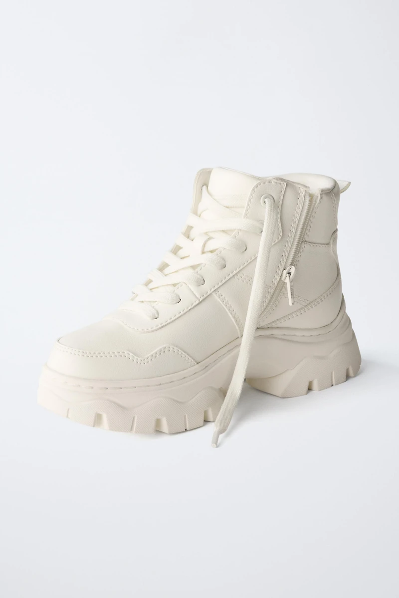 CHUNKY CHARM HIGH TOP SNEAKERS