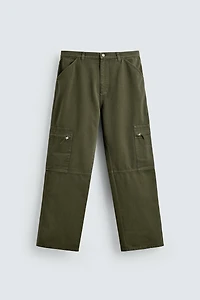 PANTALON BATTLE COUPE DÉCONTRACTÉE DÉLAVÉ