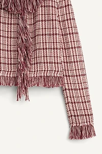 VESTE STRUCTURÉE À FRANGES ÉDITION LIMITÉE
